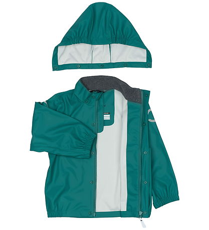 Mikk-Line Rainwear w. Suspenders - PU - North Sea