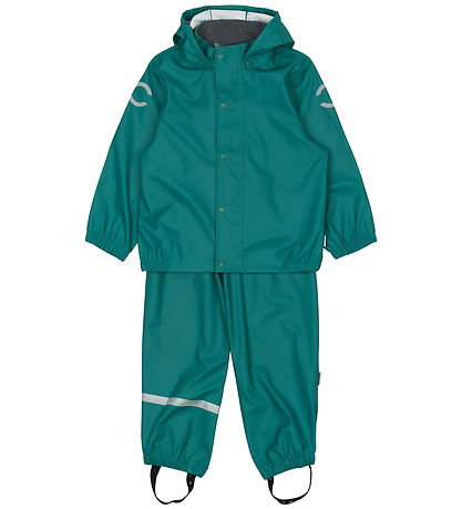 Mikk-Line Rainwear w. Suspenders - PU - North Sea