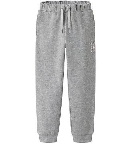 Name It Sweatpants - NkfOfina - Grey Melange