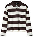 LMTD Polo blouse - NlfKlivas - Chocolate Brown