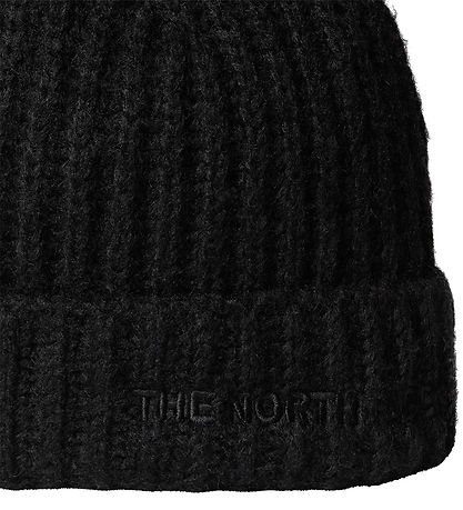 The North Face Húfa - Prjónað/Rib - Fohair-kofi - Svart