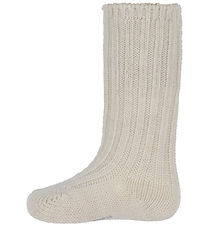 Fanga Fontana Socks - Wool - Knitted - Lana - Sand