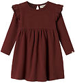 Lil' Atelier Dress - NmfThora - Hot Chocolate