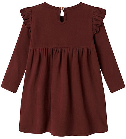 Lil' Atelier Dress - NmfThora - Hot Chocolate