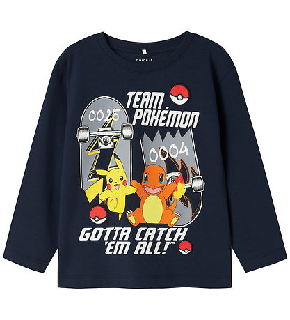 Name It Blouse - NmmStern - Pokémon - Navy Blazer
