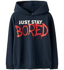 Name It Hoodie - NkmSafe - Navy Blazer