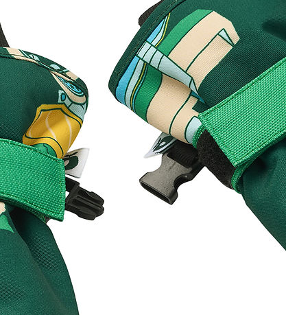 Småfolk Mittens - Evergreen w. Vehicles