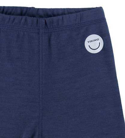 Viking Trousers - Wool/Viscose - Soft Base Layer Merino - Navy