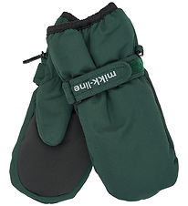 Mikk-Line Mittens w. Fleece - Darkest Sprouse