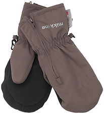 Mikk-Line Mittens w. Zipper - Sparrow