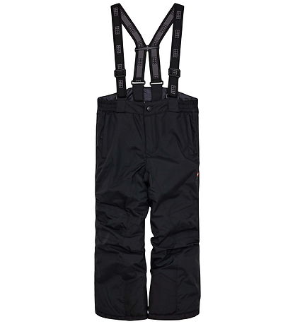 LEGO® Wear Ski Pants w. Suspenders - LWPowai 708 - Black