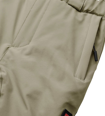 LEGO® Wear Ski Pants w. Suspenders - LWPowai 708 - Beige