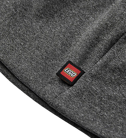 LEGO® Ninjago Beanie - LWAgan 808 - Grey Melange w. Ninja