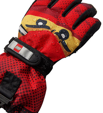 LEGO® Ninjago Handschuhe - LWAgan 807 - Tex - Rot