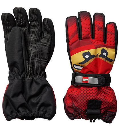 LEGO® Ninjago Handschuhe - LWAgan 807 - Tex - Rot