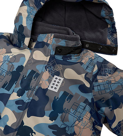 LEGO® Wear Snowsuit - LWJaz 710 - Blue w. Camo