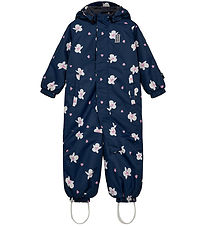 LEGO® Wear Snowsuit - LwJaz 710 Blue w. Flowers