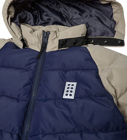 LEGO® Wear Vadderad jacka - LWJipe 704 - Blå/Beige