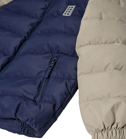 LEGO® Wear Vadderad jacka - LWJipe 704 - Blå/Beige