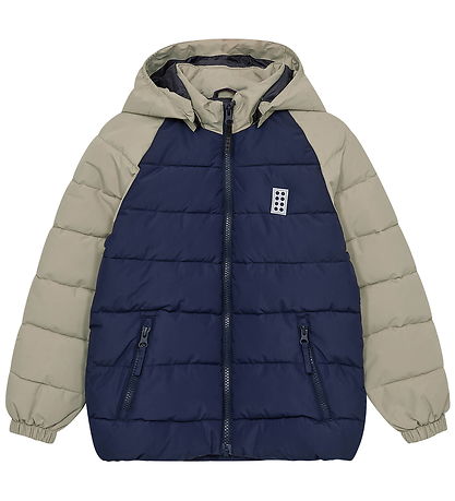 LEGO® Wear Vadderad jacka - LWJipe 704 - Blå/Beige
