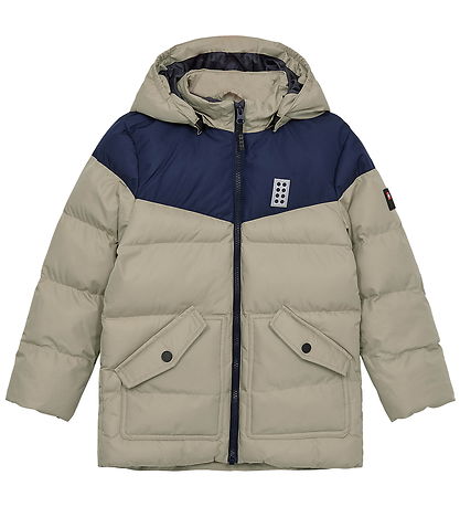 LEGO® Wear Puffer Jacket - LWJebel 733 - Beige/Blue