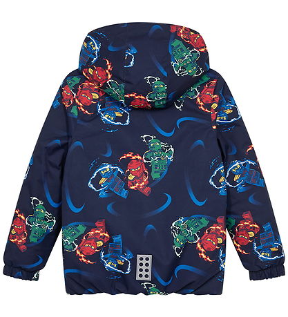 LEGO® Ninjago Winter Coat - LWJaz 712 - Navy w. Ninjas