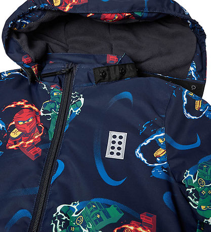 LEGO® Ninjago Winter Coat - LWJaz 712 - Navy w. Ninjas