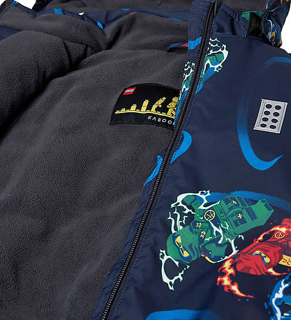 LEGO® Ninjago Winter Coat - LWJaz 712 - Navy w. Ninjas