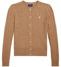 Polo Ralph Lauren Cardigan - Knitted - Camel Heather