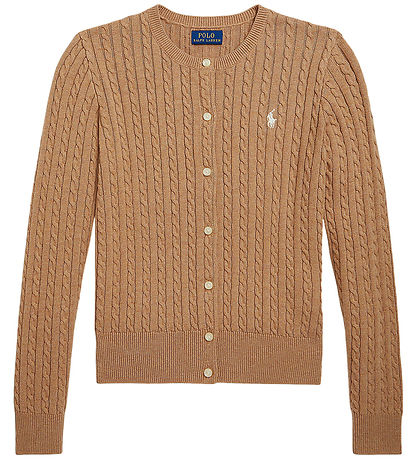Polo Ralph Lauren Cardigan - Knitted - Camel Heather