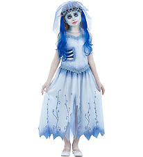 Smiffys Costume - Corpse Bride - Emily - Blue