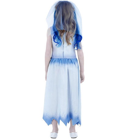 Smiffys Costume - Corpse Bride - Emily - Blue