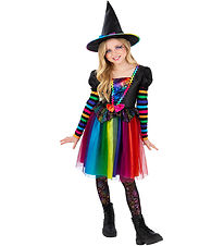 Smiffys Costume - Rainbow Witch - Multicolour
