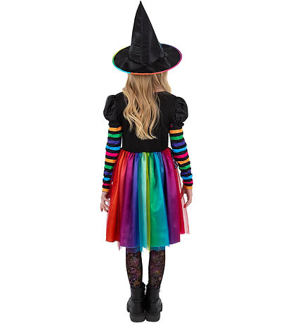 Smiffys Costume - Rainbow Witch - Multicolour