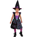 Smiffys Costume - Neon Star Witch - Pink/Black