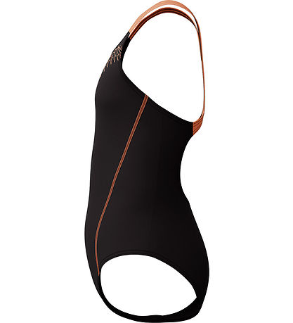 Speedo Zwempak - Medaillewinnaar - Zwart/Oranje