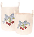Konges Sløjd Storage Baskets - 2 pcs - Cherry