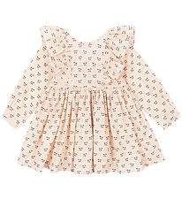 Konges Sløjd Dress - Cianna - Cherry Pink Motif