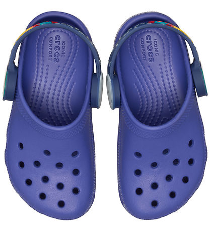 Crocs Sandals w. Light - Imagination - Sapphire w. Rocket