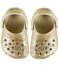 Crocs Sandals - Classic+ Chunky Glitter - Sandstone