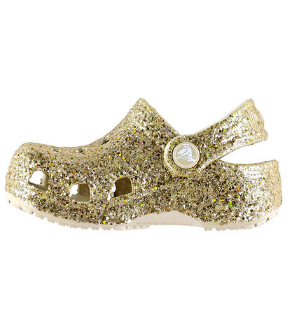 Crocs Sandals - Classic+ Chunky Glitter - Sandstone