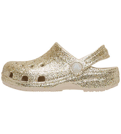 Crocs Sandals - Classic+ Chunky Glitter - Sandstone