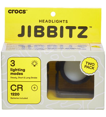 Crocs Pendant - Headlights - 2-Pack - Black