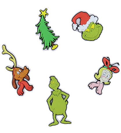 Crocs Pendant - The Grinch - 5-Pack