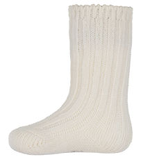 Fanga Fontana Socks - Wool - Knitted - Lana - Off White Melange