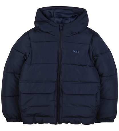 BOSS Puffer Jacket - Navy