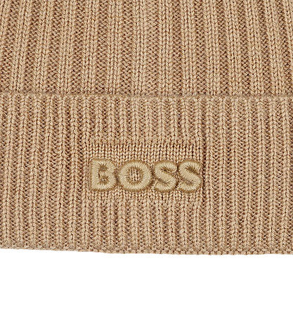 BOSS Beanie - Knitted - Cookie