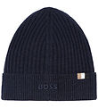 BOSS Beanie - Knitted - Navy