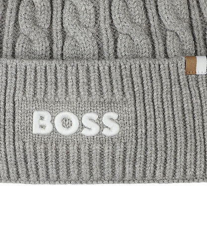 BOSS Mütze - Strick - China Grey
