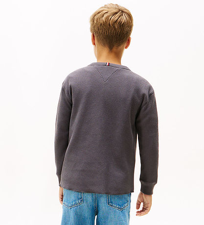 Tommy Hilfiger Blouse - Knitted - Washed Black